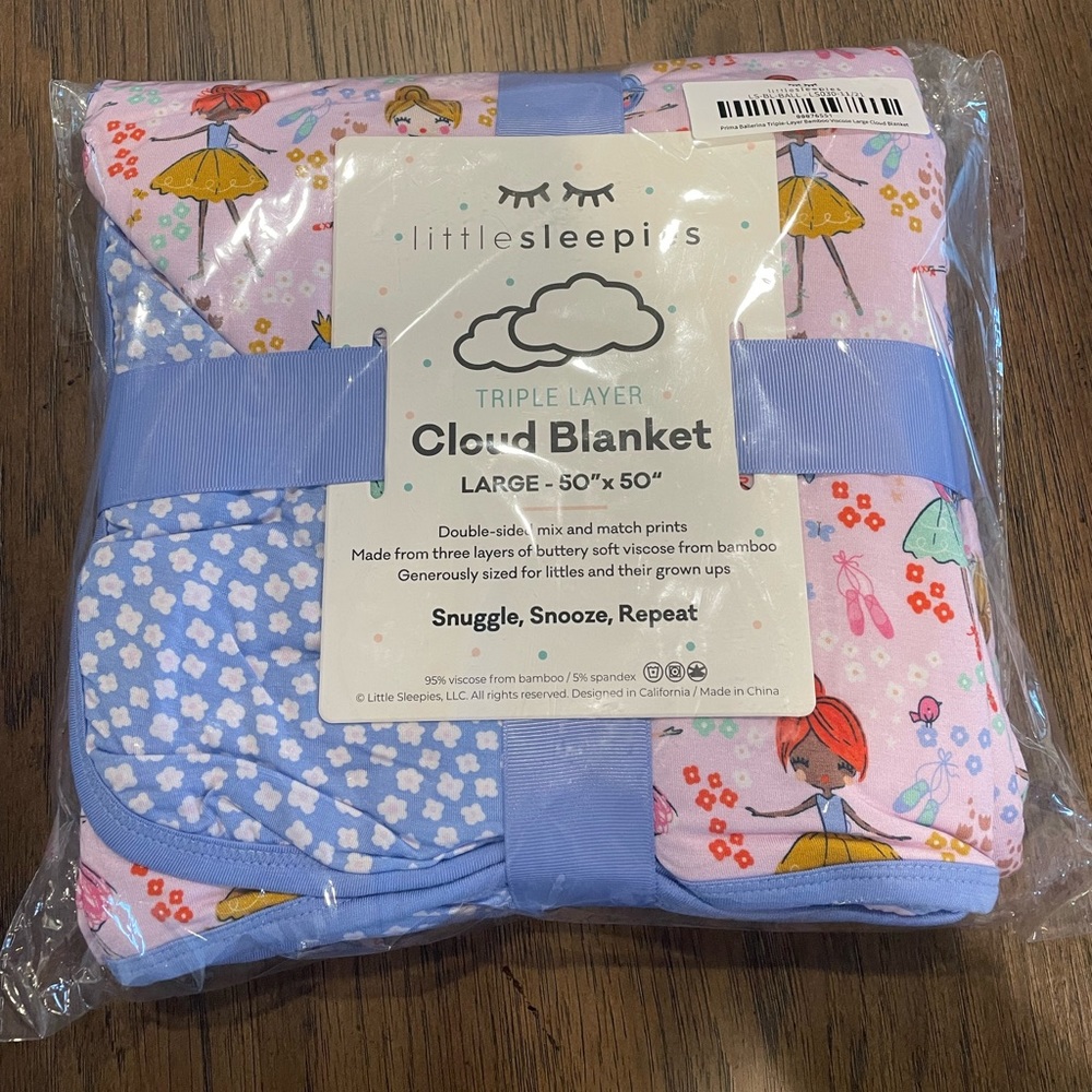 Little Sleepies Cloud blanket